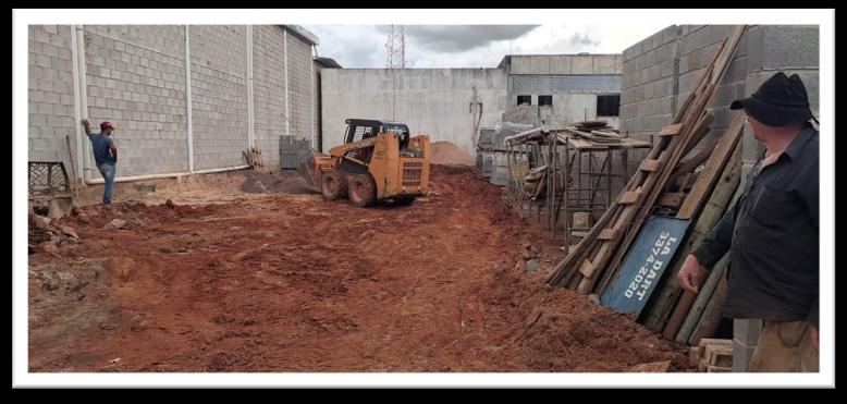 Serviço de terraplanagem executado pela No Eixo Engenharia